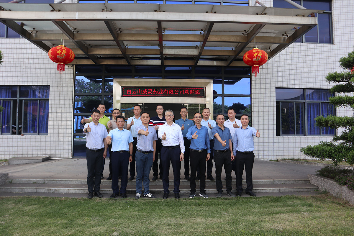 广药集团党委副书记、副董事长、总经理杨军一行到总厂揭西出产基地、潮州车间调研